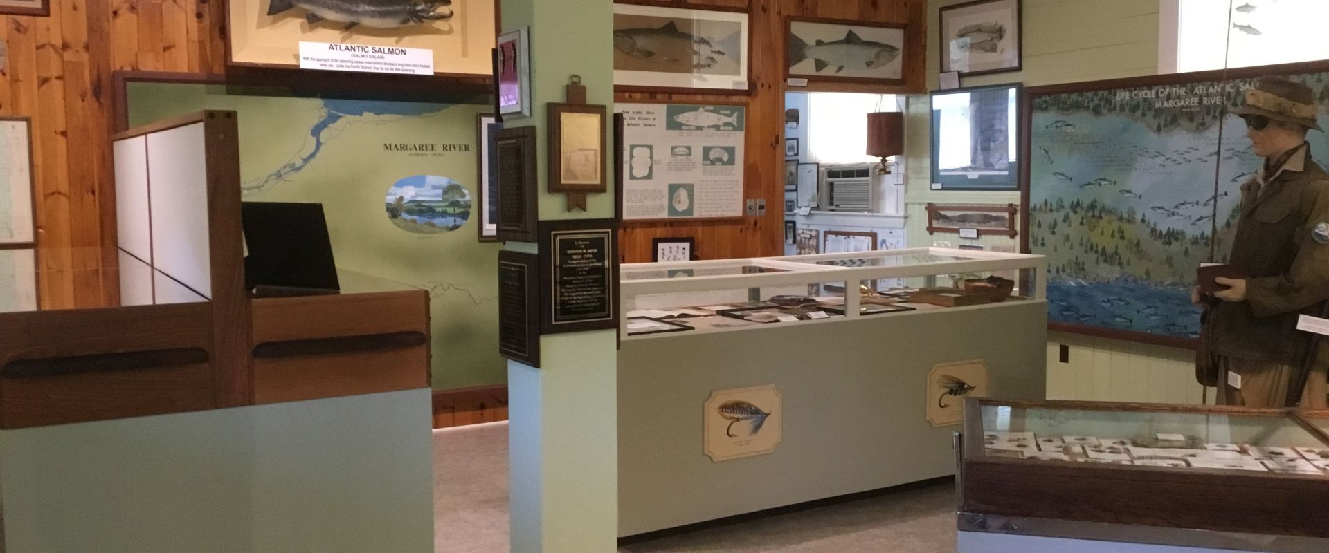 Located in what was once a one-room schoolhouse, the Margaree Salmon Museum celebrates the heritage of salmon fishing on the Margaree River.